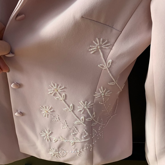 2pc dusty rose suit - Picture 4 of 7